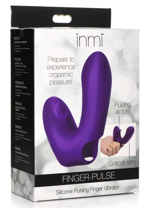 Finger-pulse Silicone Pulsing Finger Vibrator