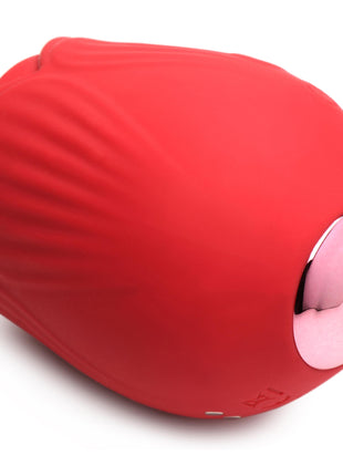 10x French Rose Licking And Vibrating Stimulator