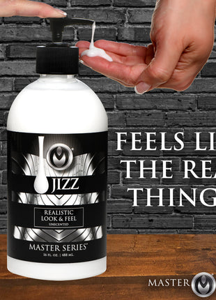 Jizz Unscented Water-based Lube - 16oz
