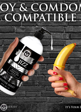 Jizz Unscented Water-based Lube - 34oz