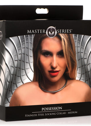 Possession Stainless Steel Locking Collar - Medium