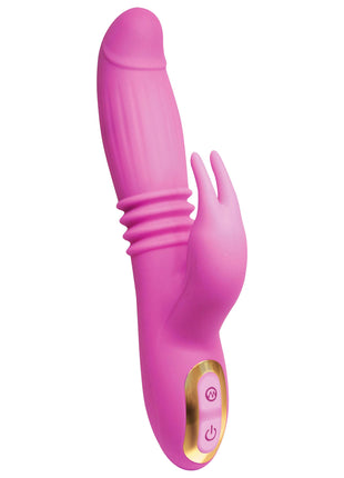 35x Lil Swell Thrusting And Swelling Silicone Rabbit Vibrator