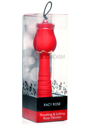 Racy Rose Thrusting And Licking Rose Vibrator