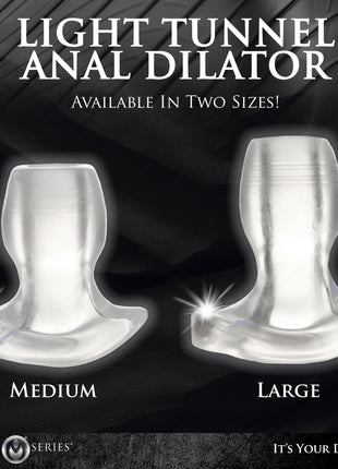 Light-tunnel Light-up Anal Dilator - Large