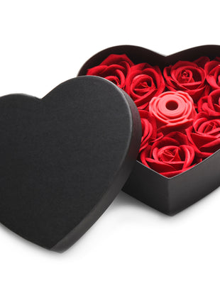The Rose Lover's Gift Box 10x Clit Suction Rose - Red