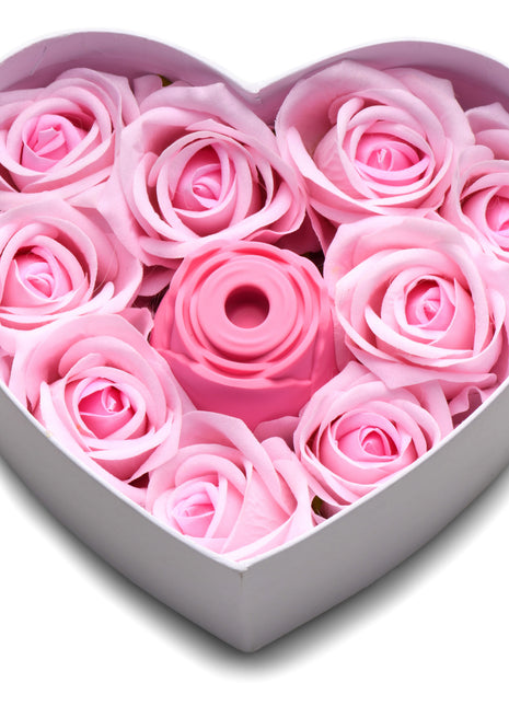 The Rose Lovers Gift Box 10x Clit Suction Rose - Pink