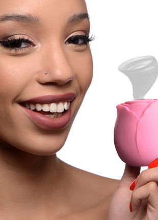 The Rose Lovers Gift Box 10x Clit Suction Rose - Pink
