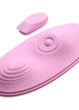 The Pulse Slider 28x Pulsing And Vibrating Silicone Pad With Remote