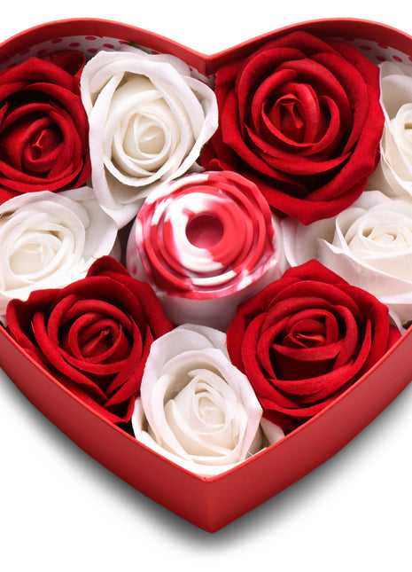 The Rose Lovers Gift Box 10x Clit Suction Rose - Swirl