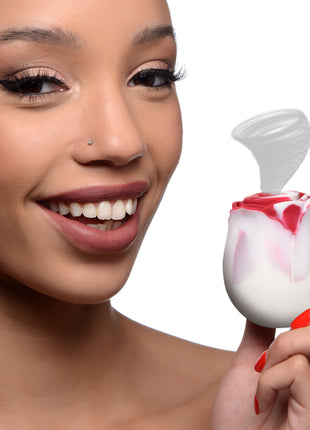 The Rose Lovers Gift Box 10x Clit Suction Rose - Swirl