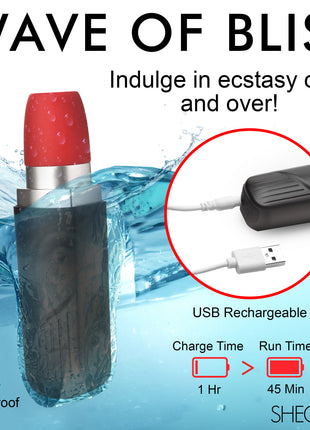 Pocket Pucker Lipstick Clit Stimulator