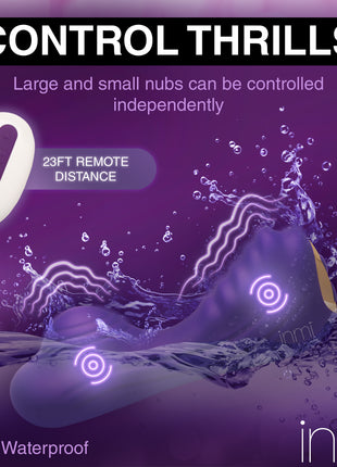 Ride N' Grind 10 X Vibrating Silicone Sex Grinder