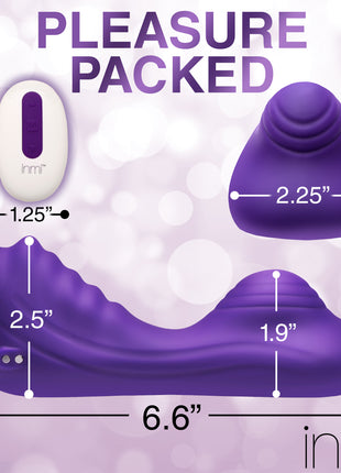 Ride N' Grind 10 X Vibrating Silicone Sex Grinder