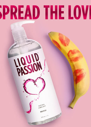 Liquid Passion Natural Lubricant - 34oz