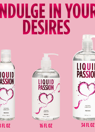 Liquid Passion Natural Lubricant - 8oz