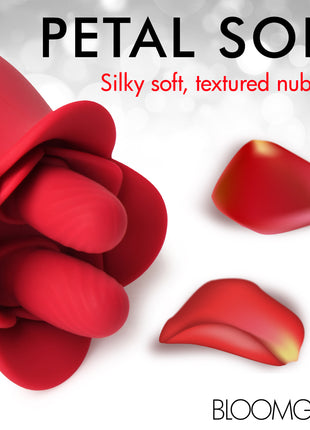10x Fondle Massaging Rose Silicone Clit Stimulators