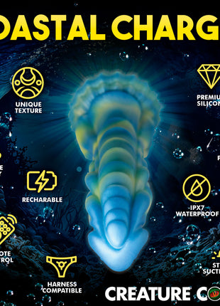 Sea Stallion Vibrating Silicone Dildo With Remote