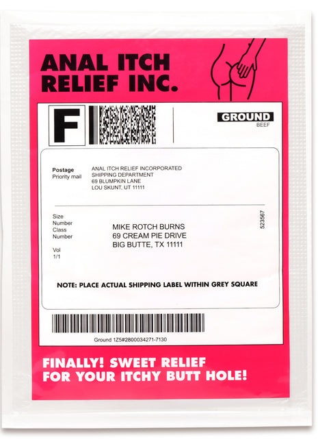Anal Itch Relief Joke Gift
