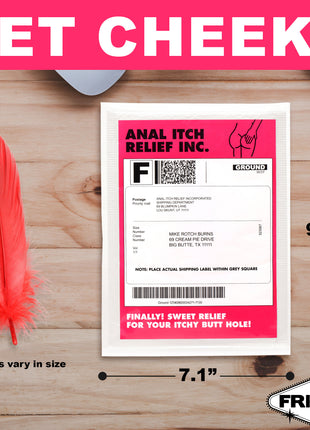 Anal Itch Relief Joke Gift