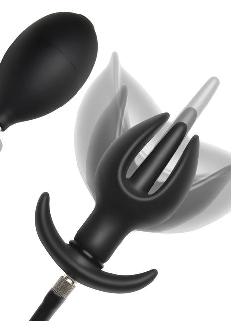 Ass Bound Anchor Inflatable Silicone Anal Plug
