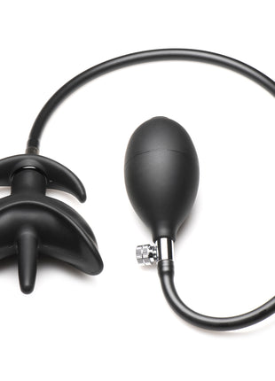 Ass Bound Anchor Inflatable Silicone Anal Plug