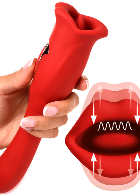 Kiss And Tell Pro Dual-ended Kissing Vibrator