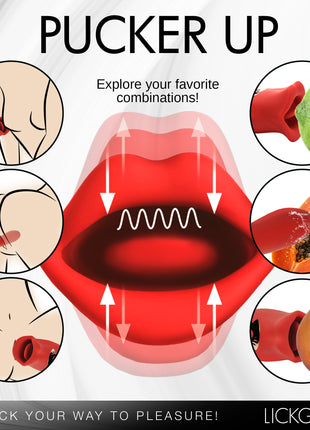 Kiss And Tell Pro Dual-ended Kissing Vibrator