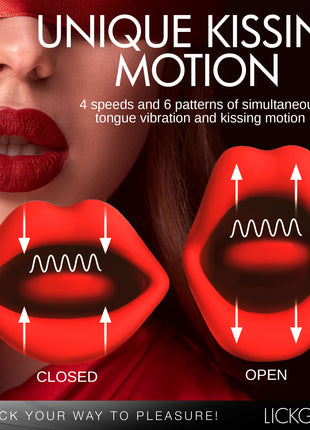 Kiss And Tell Mini Kissing And Vibrating Clitoral Stimulator