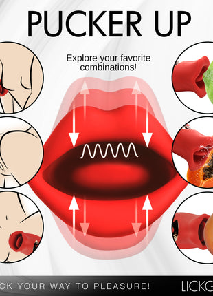 Kiss And Tell Mini Kissing And Vibrating Clitoral Stimulator
