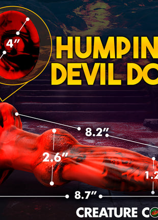 Hell Wolf Thrusting And Vibrating Silicone Dildo