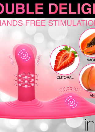 Spin N' Grind Rotating And Vibrating Silicone Sex Grinder