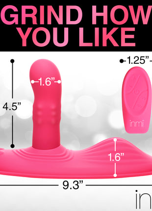 Spin N' Grind Rotating And Vibrating Silicone Sex Grinder