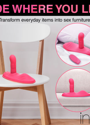 Spin N' Grind Rotating And Vibrating Silicone Sex Grinder