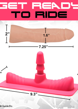 Saddle Adapter With Dildo