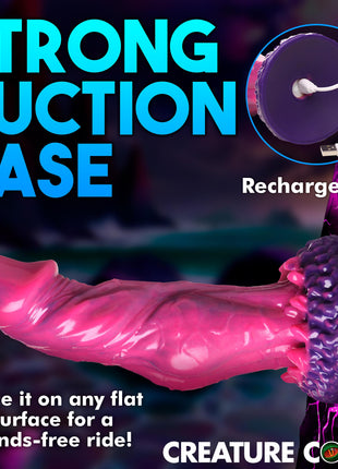 Xenox Vibrating Silicone Dildo With Remote