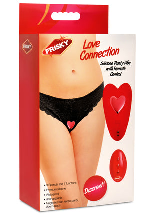 Love Connection Silicone Panty Vibe With Remote Control