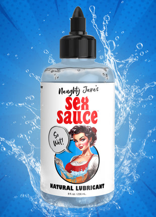 Naughty Jane's Sex Sauce Natural Lubricant - 8oz