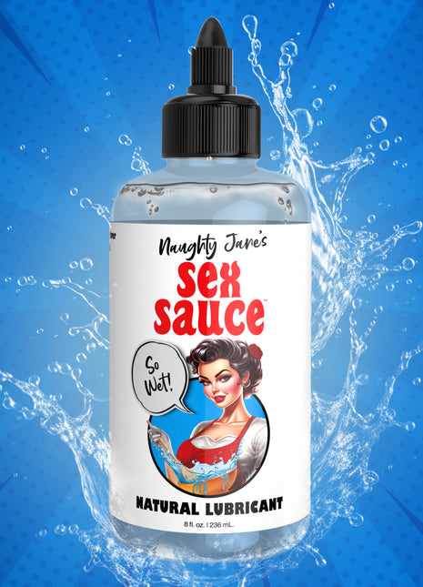 Naughty Jane's Sex Sauce Natural Lubricant - 8oz