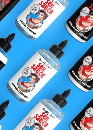 Naughty Jane's Sex Sauce Natural Lubricant - 8oz