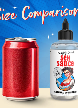 Naughty Jane's Sex Sauce Natural Lubricant - 8oz