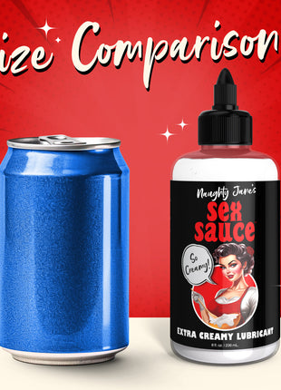Naughty Jane's Sex Sauce Extra Creamy Lubricant - 8oz