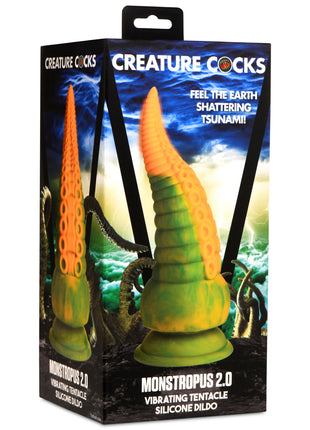 Monstropus 2.0 Vibrating Tentacle Silicone Dildo