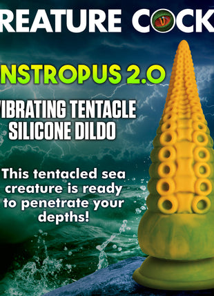Monstropus 2.0 Vibrating Tentacle Silicone Dildo