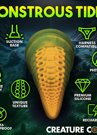 Monstropus 2.0 Vibrating Tentacle Silicone Dildo