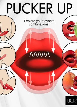 Deep Kiss Silicone Licking Rabbit Vibrator