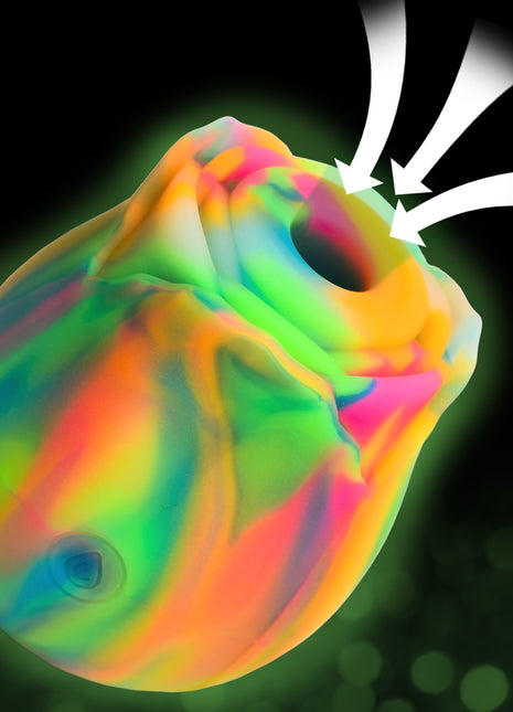 Glow Rose Glow-in-the-dark Clitoral Stimulator