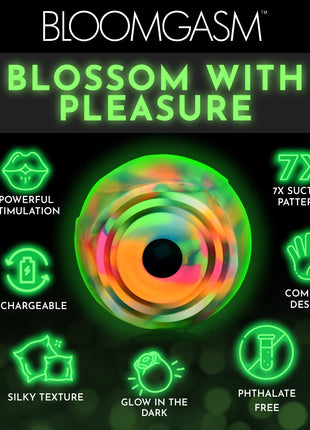 Glow Rose Glow-in-the-dark Clitoral Stimulator