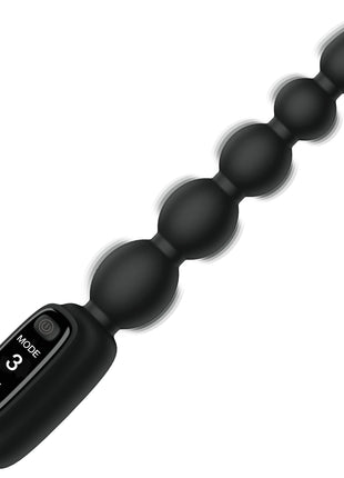Silicone Anal Beads With Digital Display