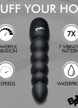 Silicone Anal Beads With Digital Display