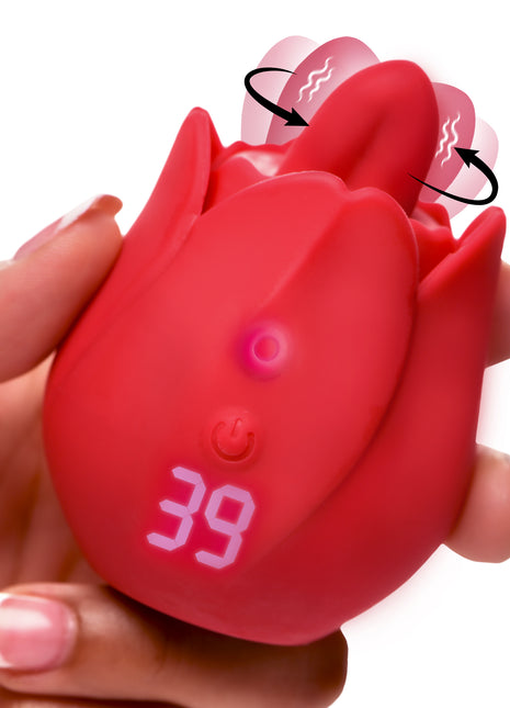 Rose Kisser Licking And Vibrating Digital Clitoral Stimulator